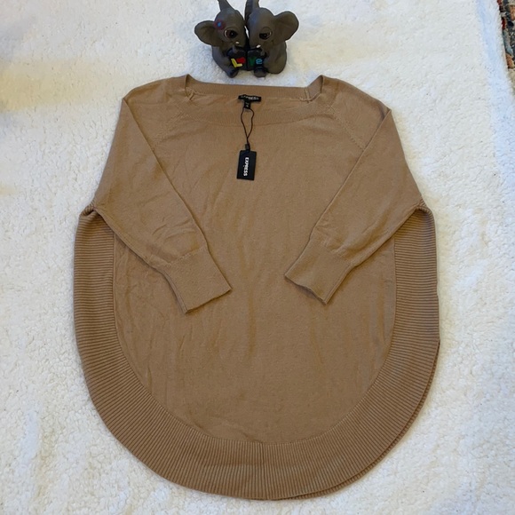 Sweaters - Express sweater tan xsmall